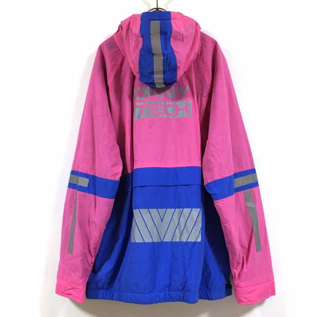 DKNY ダナ キャラン ニューヨーク NYLON TASLAN PERFORMANCE HOODY