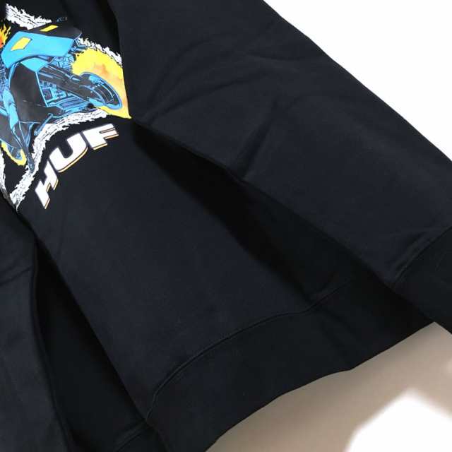 HUF ハフ × MARVEL マーベル コラボ GHOST RIDER TT P/O HOODIE