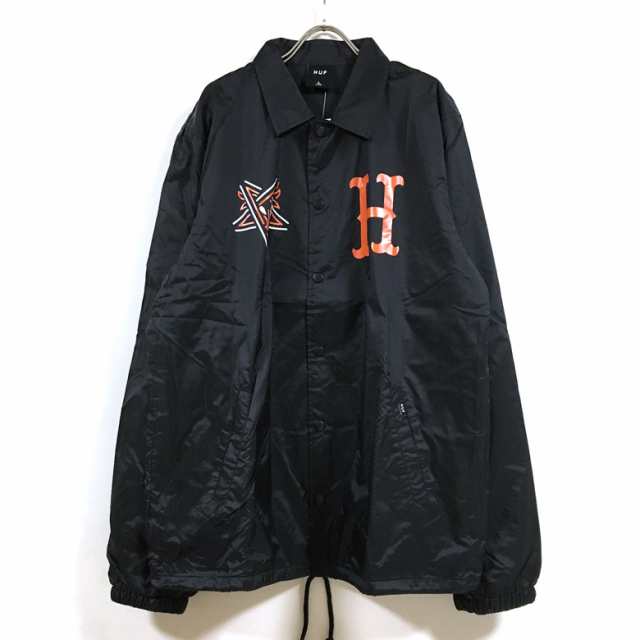 HUF ハフ × THRASHER スラッシャー コラボ SPLIT COACHES JACKET