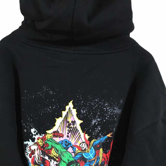 HUF ハフ × AVENGERS アベンジャーズ コラボ COSMIC ASSEMBLAGE HOODIE