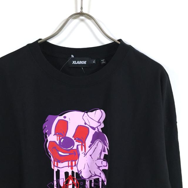 XLARGE エクストララージ MAD PIERROT 長袖 Tシャツ メンズ 送料無料 