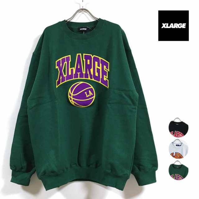 XLARGE エクストララージ COLLEGE LOGO CREWNECK SWEAT スウェット