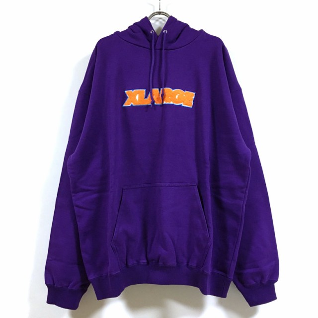 XLARGE エクストララージ TWO TONE STANDARD LOGO PULLOVER HOODED