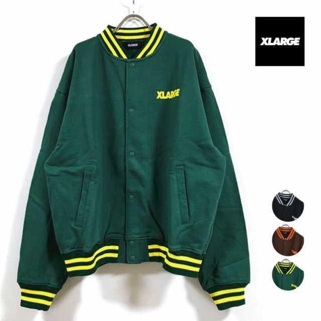 XLARGE エクストララージ SWEAT VARSITY JACKET スウェット ジャケット 長袖 メンズ 送料無料 xlarge