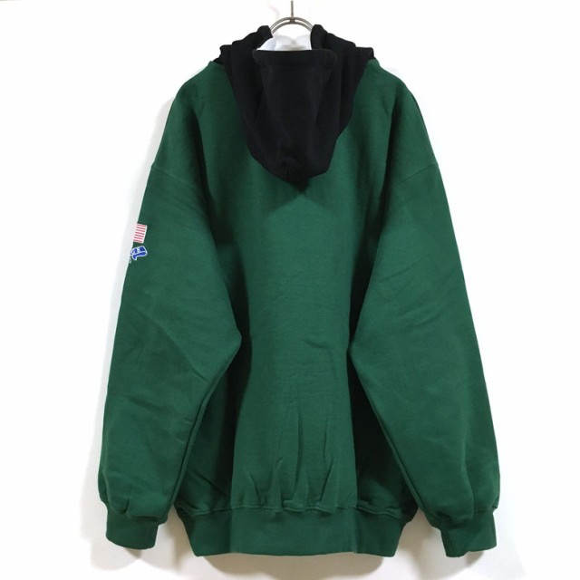 XLARGE エクストララージ CONTRAST COLOR HALF ZIP HOODED SWEAT ...