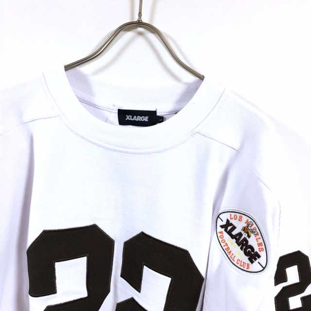 XLARGE エクストララージ LINE FOOTBALL 長袖 Tシャツ メンズ 送料無料