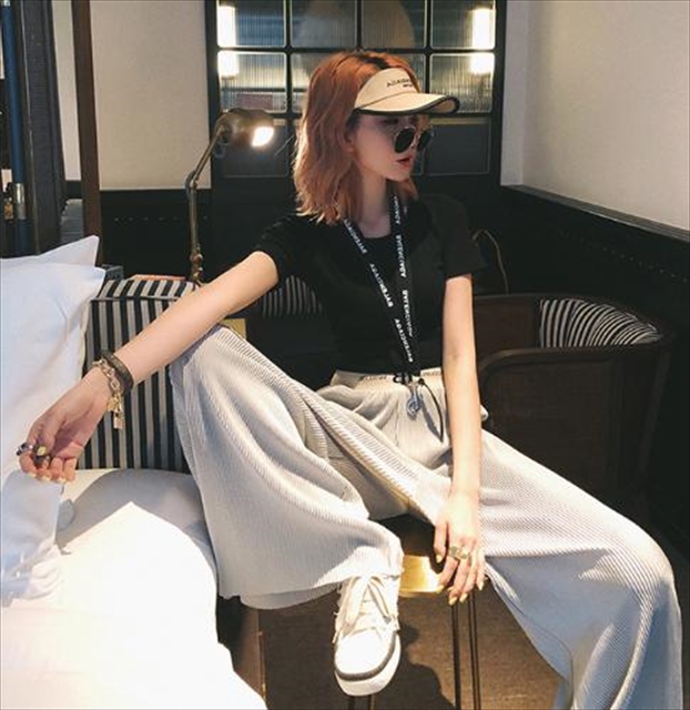 レディース ワイドパンツ ストレートパンツ ストレッチ ハイウエスト ダンスウェア ヒップホップパンツ カジュアル ストリート系 スポーの通販はau Pay マーケット Ladies Seasonz Shop