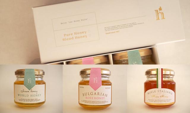 蜂和産業　おすすめ3種ギフトセット（ハンガリー産アカシアはちみつ120g、ブルガリア産ローズはちみつ120g、シチリア産レモンはちみつ120g）の通販は 5,400円