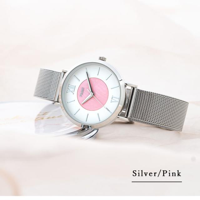 腕時計 レディース メッシュベルト 3気圧防水 ニッケルフリー 金属