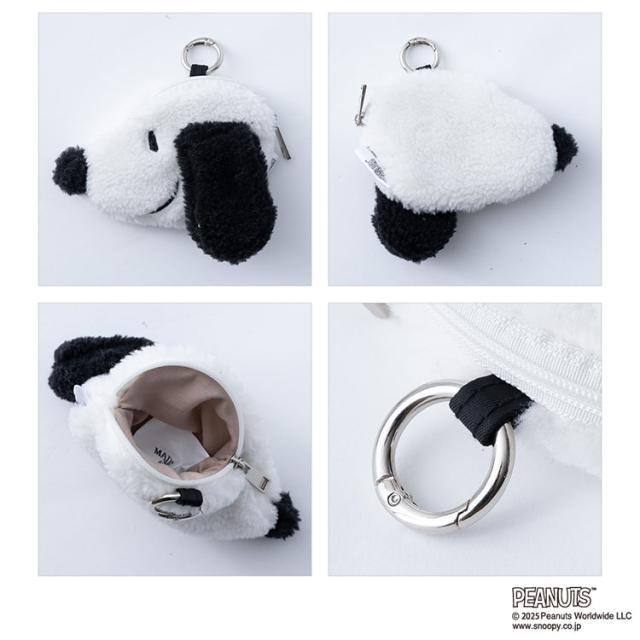 トートバッグ レディース 2way ショルダーバッグ ブランド イザック スヌーピー SNOOPY 刺繍 斜め掛け 大人 かわいい おしゃれ 軽量 撥水 ポーチ付き ファスナー付き b5 ペットボトル キャラクター ランチバッグ 通勤 通学 プレゼント ギフト_18