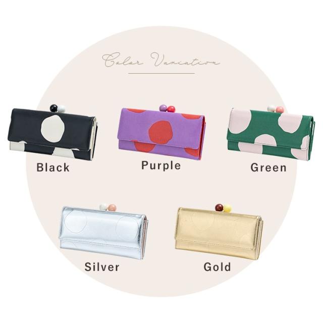 財布 レディース 長財布 ブランド ツモリチサト tsumori chisato CARRY がま口 ドット おしゃれ 大人 かわいい ノベルティポーチ付き プレゼント ギフト_14