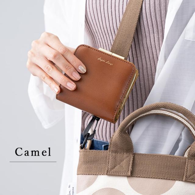 財布 レディース 二つ折り コンパクト Legato Largo 光沢 合皮 財布 レディース 二つ折り コンパクト Legato Largo 光沢 合皮