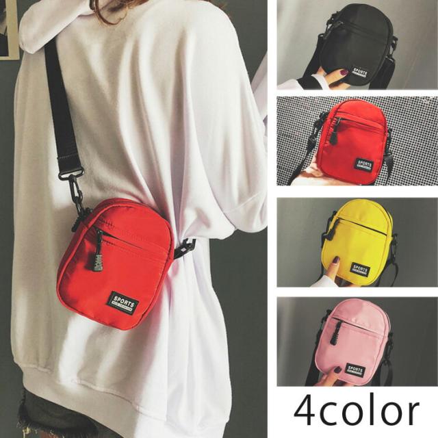 ナイロン ミニショルダーポーチ ミニバッグ お出かけ 小物入れ ミニbag カジュアル レディースメンズユニセックス メール便送料無料の通販はau Pay マーケット Ancy