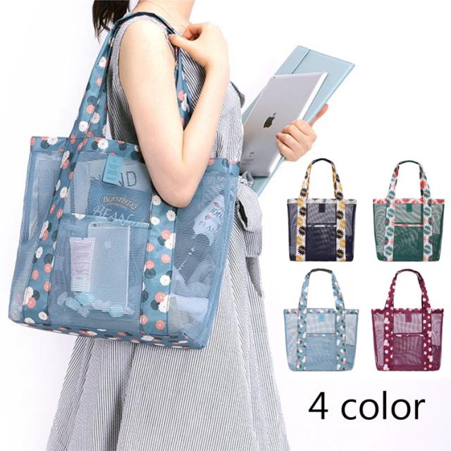 メッシュバッグ レディース スパバッグ ビーチバッグ トートバッグ プールバッグ メール便送料無料の通販はau Pay マーケット Ancy