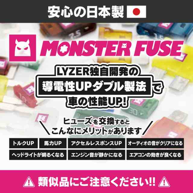 MONSTER FUSE 』 WRX STI GR系/GV系 専用 スタートキット（駆動系）【MFK-0713】 ヒューズ フューズ 平型 【トルク  馬力 アクセルレスの通販はau PAY マーケット アズーリプロデュース au PAY マーケット－通販サイト