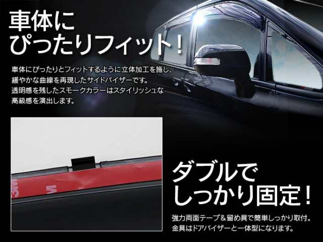 LEXUS　LM・30アルファード・ヴェルファイア用サイドバイザー