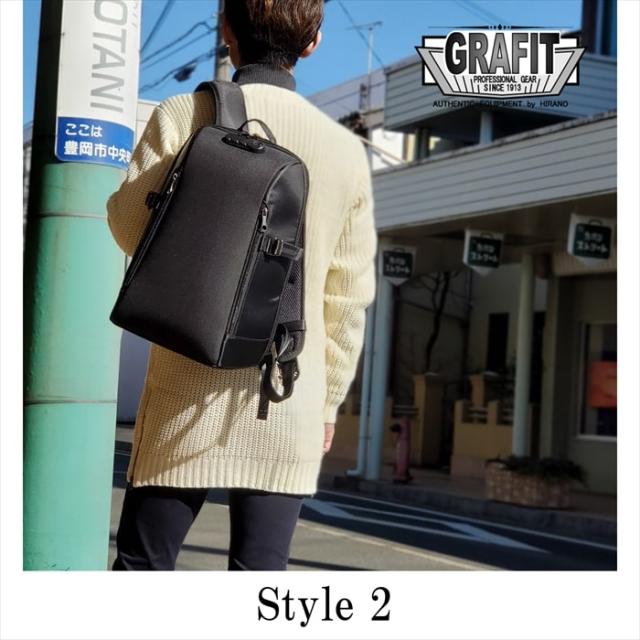ビジネスバッグ リュック バックパック メンズ レディース A4 ダイヤルロック付き D-バッグ ブランド GRAFIT No:42576 タブレット 対応 セキュリティー 自転車 通勤 通学 出張 鞄倶楽部_3