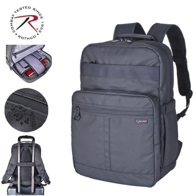 ビジネスリュック ビジネスバッグ D-バッグ ブランド ROTHCO ロスコ 45088 耐水 止水ファスナー 防汚 軽量 消臭 A4ファイル対応 ノートPC収納 キャリーオン パソコンバッグ 手提げ 通勤 通学