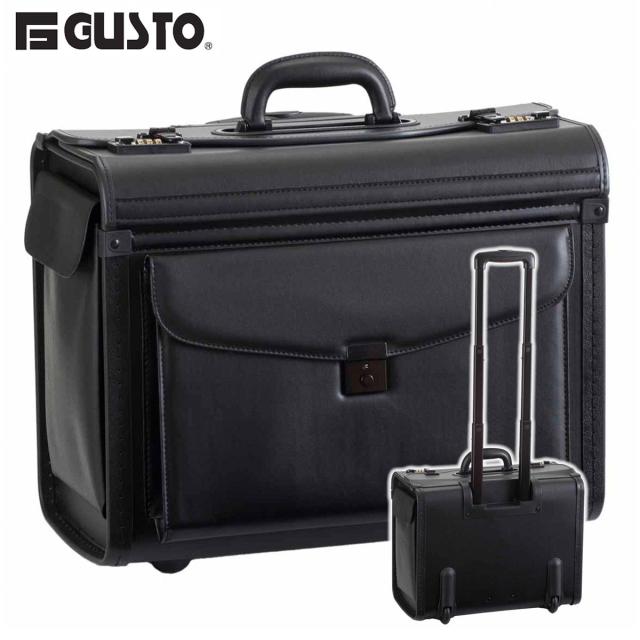 大型 パイロット キャリーケース GUST ガスト No:20029 アタッシュケース 付きで楽々移動 使い易い