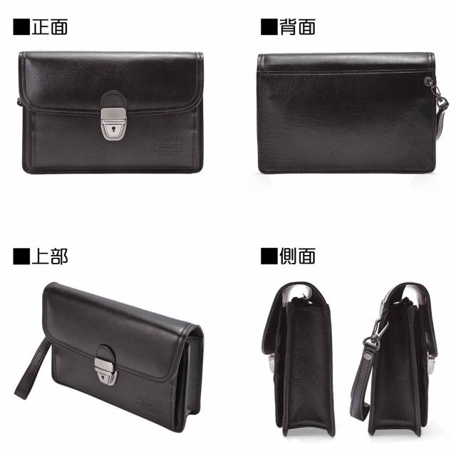 セカンドバッグ 本革 レザー メンズ 日本製 クラッチ ポーチ
