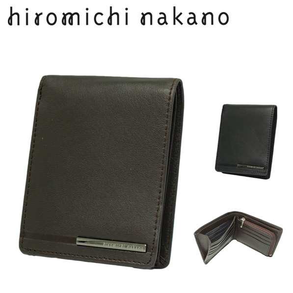 サイフ 財布 2つ折り 札入れ メンズ 本革 ブランド hiromichi nakano