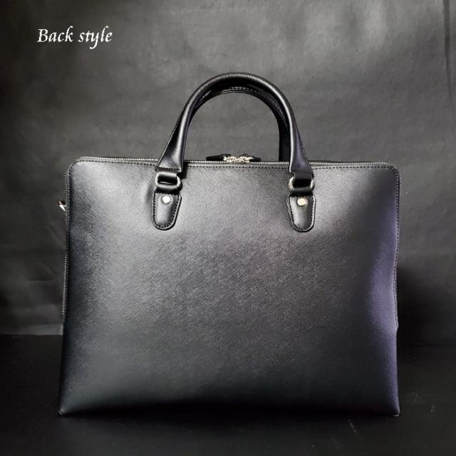 ビジネスバッグ ブリーフケース 2Room 2室式 A4 B4対応 ショルダー付き