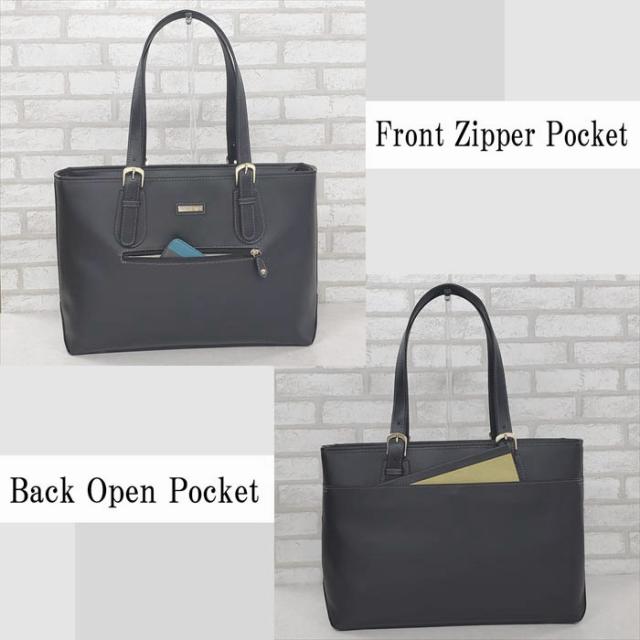 レディース ビジネスバッグ B4 エレガント 自立 軽量 トートバッグ