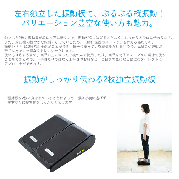 モンデール ぶるぶるビート BB1 (送料無料) 運動 筋トレ ストレッチ ダイエット 振動ステッパー 振動マシン 自宅 エステ サロン 高齢者 運動不足 手軽_1