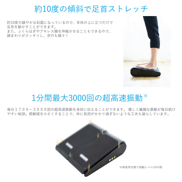 モンデール ぶるぶるビート BB1 (送料無料) 運動 筋トレ ストレッチ ダイエット 振動ステッパー 振動マシン 自宅 エステ サロン 高齢者 運動不足 手軽_2
