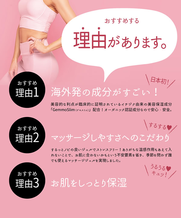 エランドール ユルティーム ボディマッサージジェル 150g 3本セット (全国一律送料無料) ゲモスリム マッサージクリーム お腹まわり スリム ダイエット 運動不足 GemmoSlim ボディクリーム