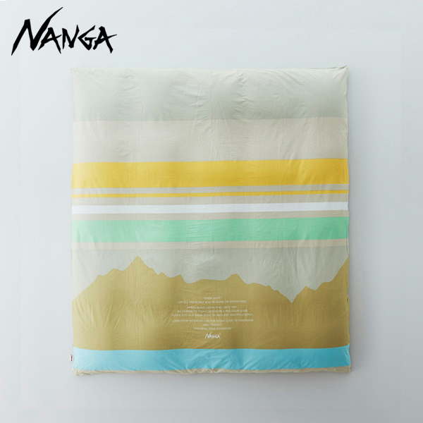 DUVET COVER ナンガ マウンテン ダブル サンドマウンテン NANGA MOUNTAIN D DOUBLE SAND MOUNTAIN NZ2254-4F414 N1BKSm73 NANGA