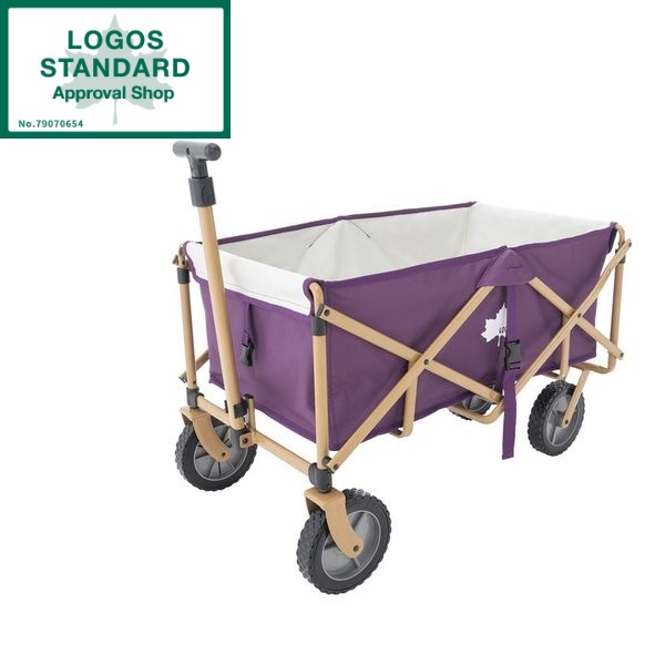 ロゴス キャリーカート LOGOS Life 丸洗いキャリーカート（カラフルロゴス）No.84720731 パープルの通販は
