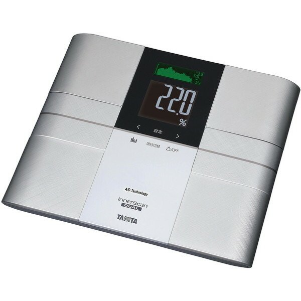 デュアルタイプ体組成計 innerScan DUAL レッド RD-504 TANITA RD-504-SV インナースキャンデュアル [体組成計]