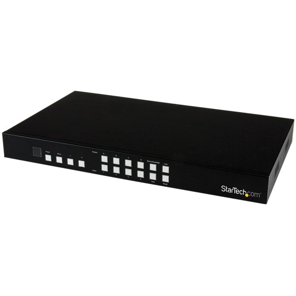 VS424HDPIP StarTech [4入力4出力HDMIマトリックススイッチ 4x4 HDMI切替分配器 ビデオウォール/ピクチャインピクチャ機能] メーカー直送