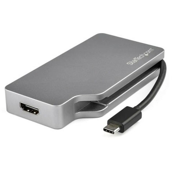【2/23ポイントUP】CDPVDHDMDP2G スペースグレー StarTech [USB Type-C接続マルチディスプレイアダプタ アルミ筐体 4K/60Hz対応]の通販は