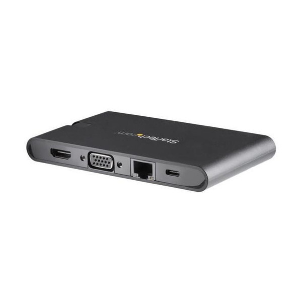 DKT30CHVSCPD ブラック StarTech [USB Type-Cドッキングステーション HDMI/VGA 3x USB 3.0 SD &amp; micro SD カードスロット] メーカー直送