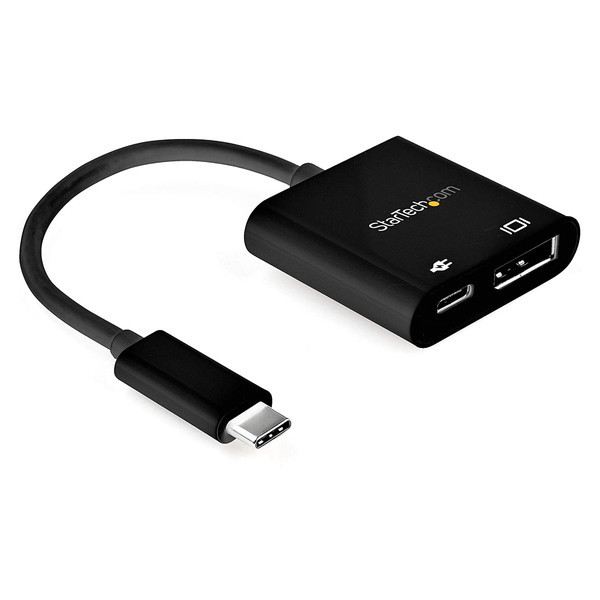 CDP2DP14UCPB ブラック StarTech [USB Type-C-DisplayPort アダプタ PD対応 8K/30Hz]