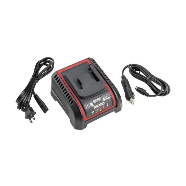 64378 RIDGID [リチウムイオンバッテリー用充電器100V-230V] メーカー直送