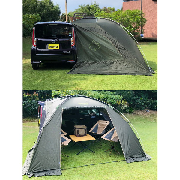 ロゴス タープ カーサイドタープ ロゴス(LOGOS) neos ALカーサイドオーニング-AI No.71805055の通販は