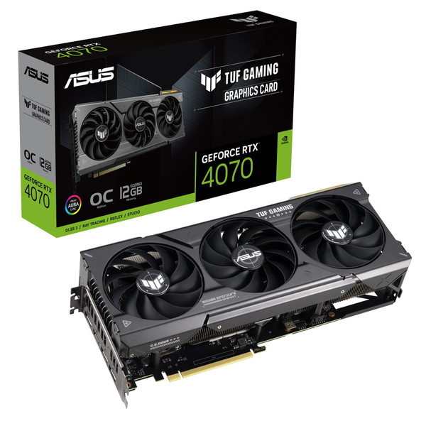 TUF-RTX4070-O12G-GAMING ASUS [グラフィックカード]【あす着】 【未着