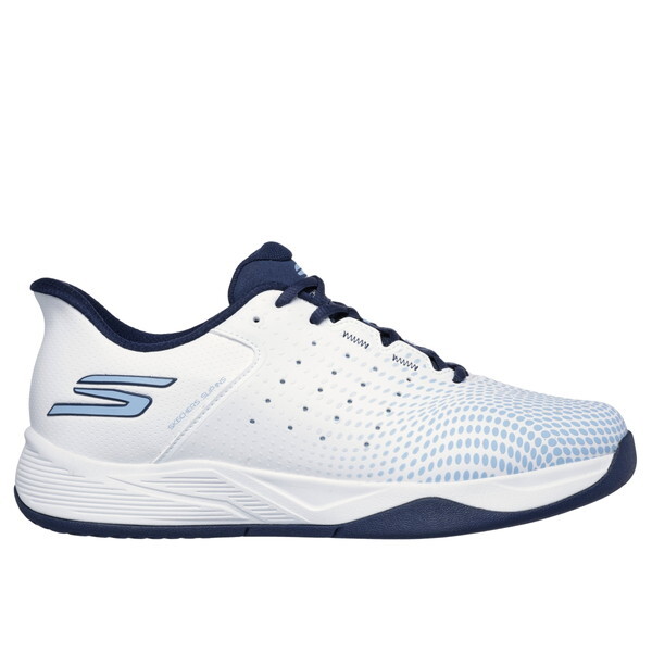 SKECHERS スケッチャーズ VIPER COURT RELOAD WNLB 26.5cm 246101C ホワイト×ネイビー [ピックルボールシューズ(メンズ)]