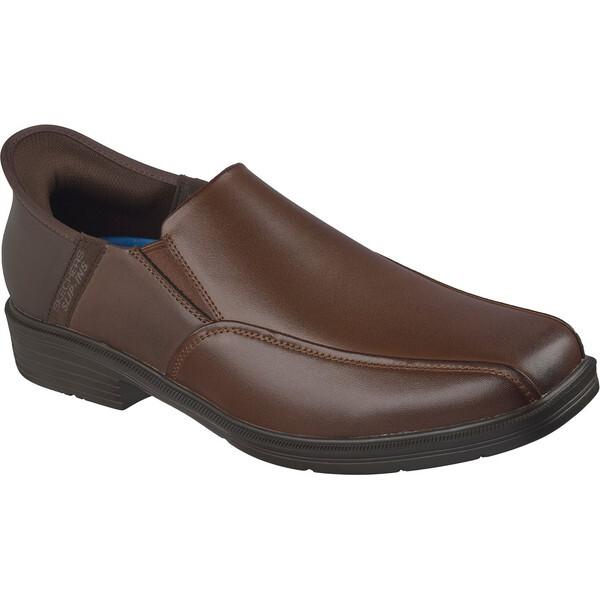 スケッチャーズ ウォーキングシューズ CASWELL-FRANTONE ブラウン 27.5cm 205169 COG SKECHERS