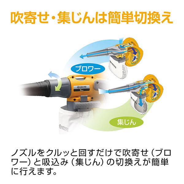 京セラ PSV-600 [ポータブルブロワバキューム]_4