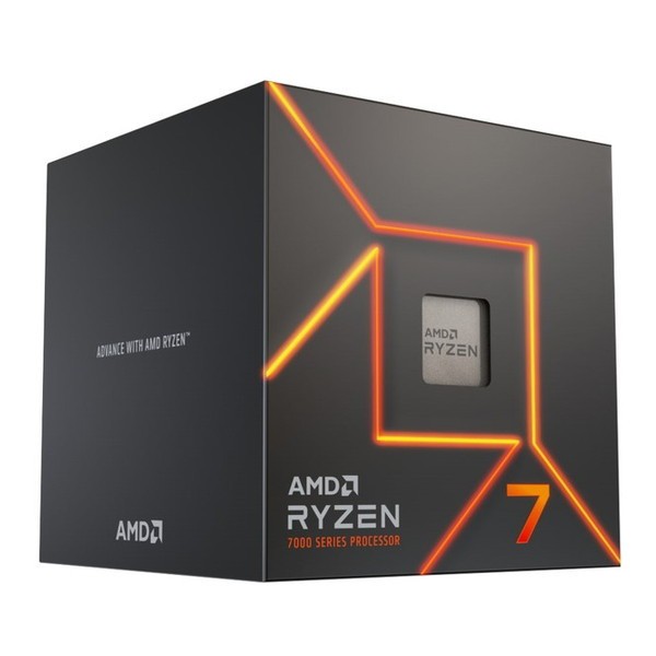 Ryzen7 7700 With Wraith Prism Cooler 100-100000592BOX AMD