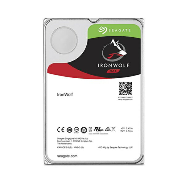 Seagate ST6000VN001 [3.5インチ内蔵HDD (6TB SATA接続 IronWolf(NAS用))] メーカー直送 の通販は