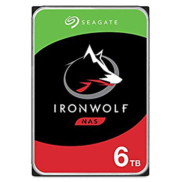 ST6000VN006 Seagate IronWolf [NAS用 3.5インチ内蔵HDD(6TB・SATA)]