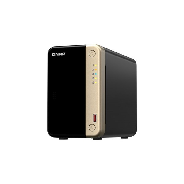 QNAP キューナップ TS-264 TS-264-8G 2ベイ HDDレス タワー型NAS 外付けドライブ ストレージ 外付けハードディスク