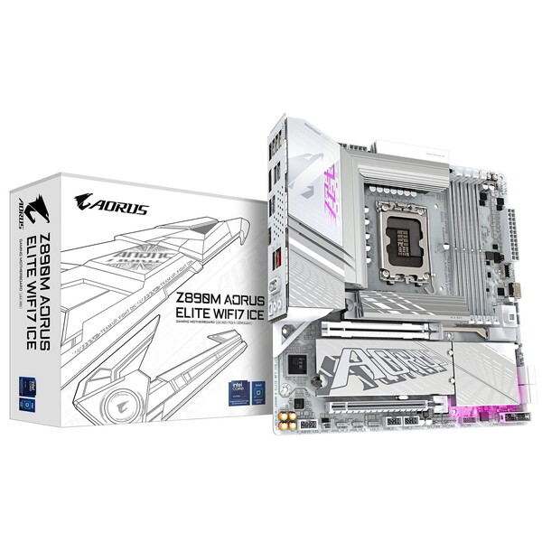 Z890M A ELITE WF7 ICE GIGABYTE [マザーボード]