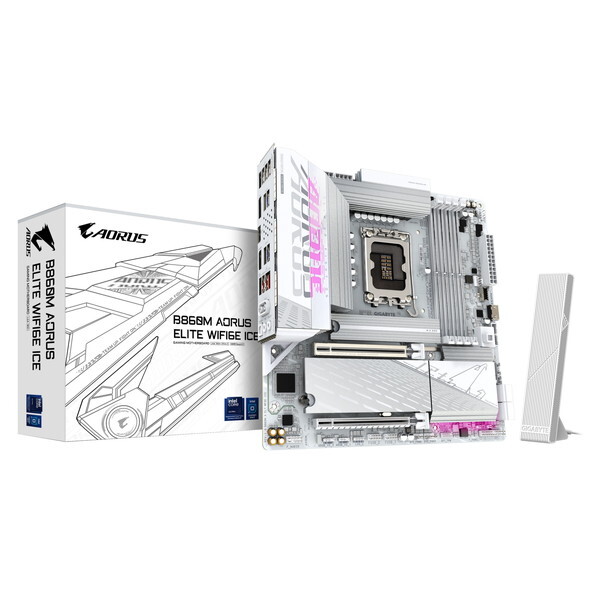 B860M A ELT WF6E ICE GIGABYTE [マザーボード]