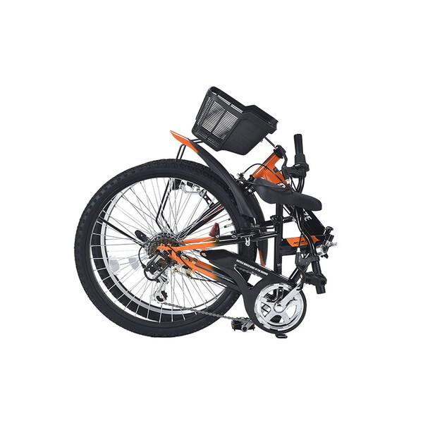 MYPALLAS MJ824F BL 折畳ジュニアMTB24・6SP ブルー マイパラス [マウンテンバイク (24インチ・6段変速)] メーカー直送_9